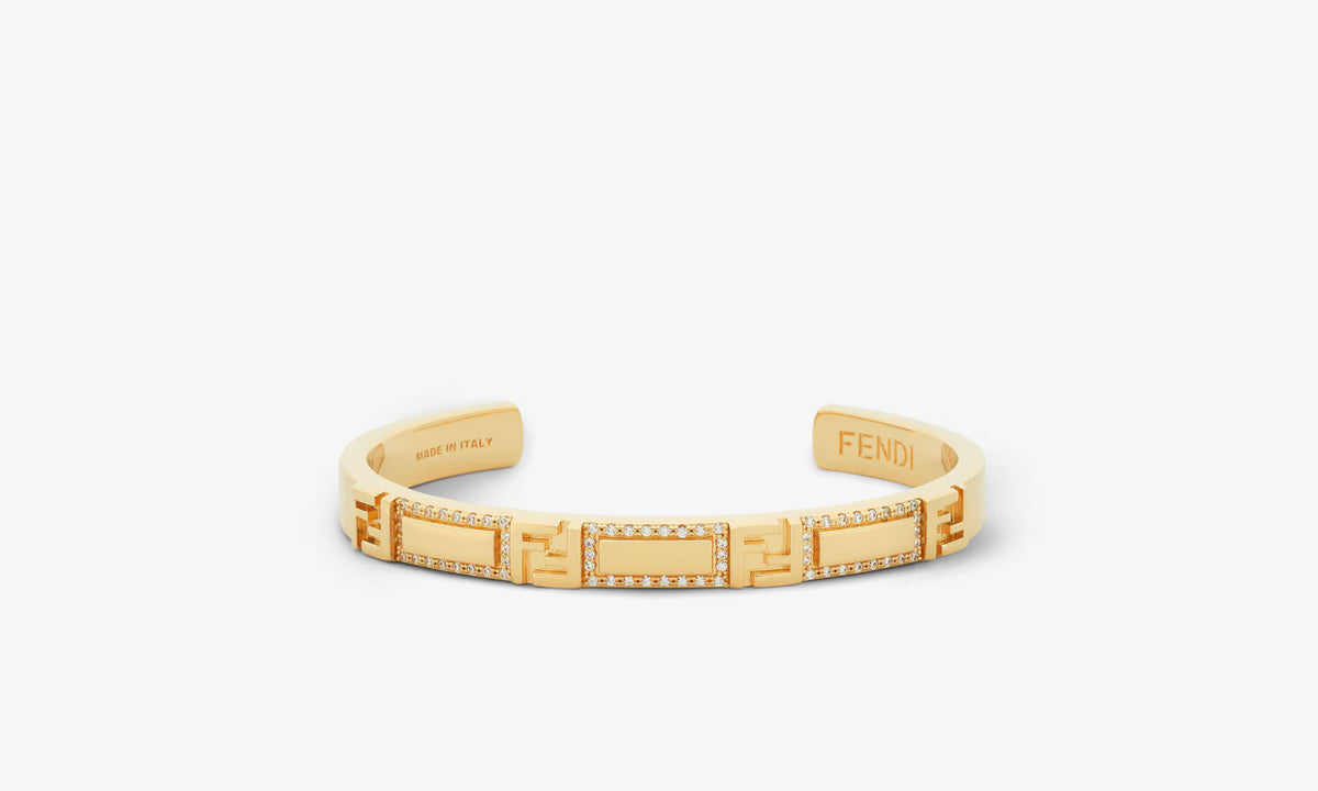 Fendi forever Fendi bracelet,Fendi forever bracelet,Fendi FF logo bracelet,Fendi gold bracelet,Fendi bracelet,Fendi bracelet