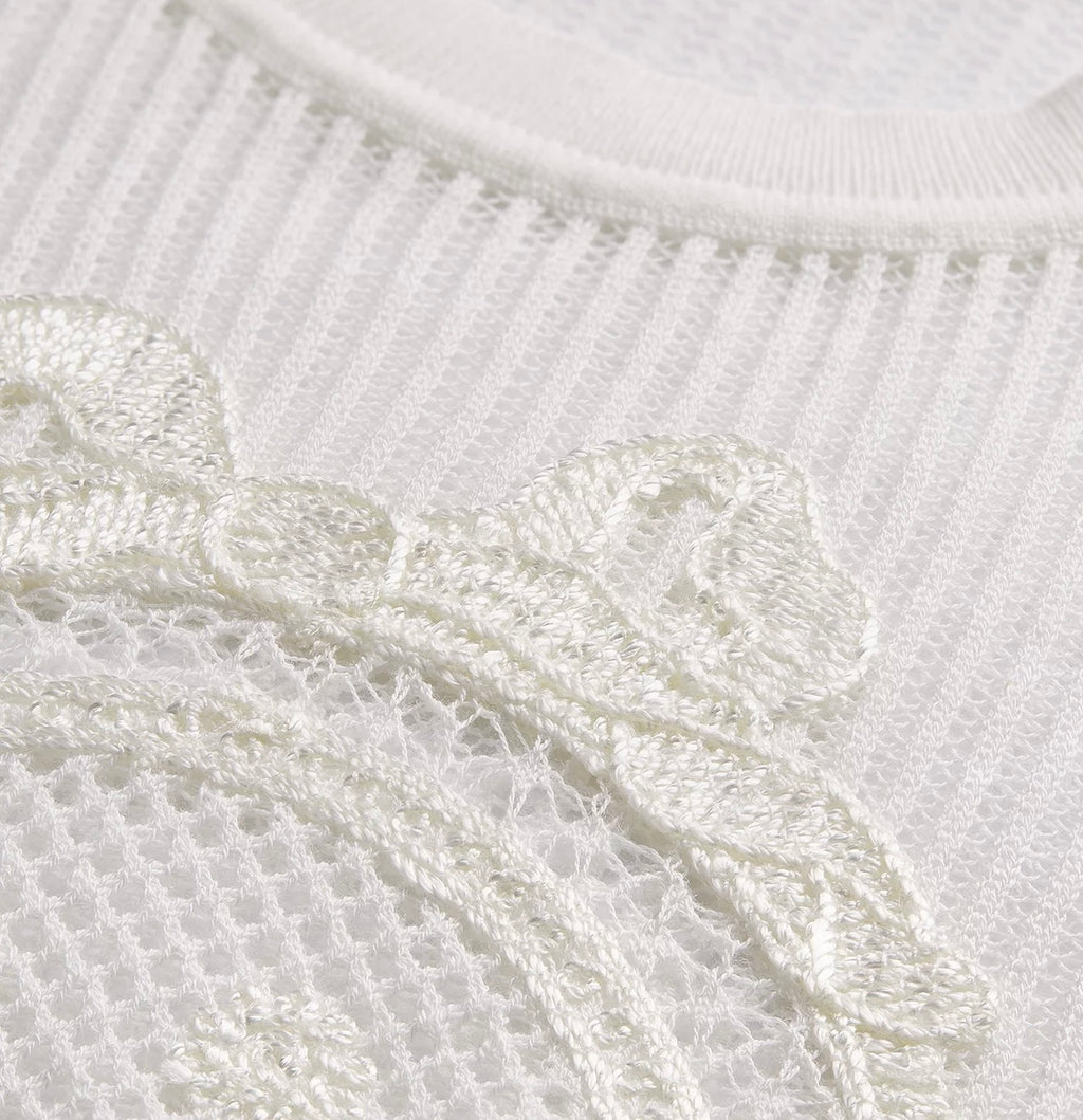 Winniemodo,Winniemodony,Dior 644S12A7880,Dior short sleeved sweater,Dior sweater,Dior sweater sale,Dior sweater discount,Dior