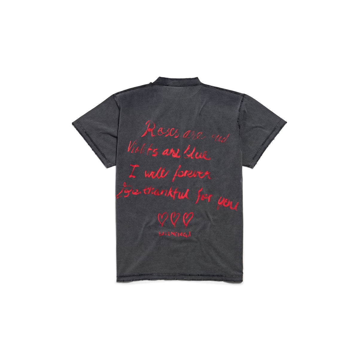Balenciaga 787349TRVR31048,Balenciaga lipstick valentines T-shirt,Balenciaga lipstick T-shirt,Balenciaga valentines T-shirt,B