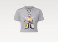 Louis Vuitton 1AI430,LV 1AI430,Louis Vuitton robot crop top,LV robot crop top,Louis Vuitton robot crop t-shirt,LV robot crop