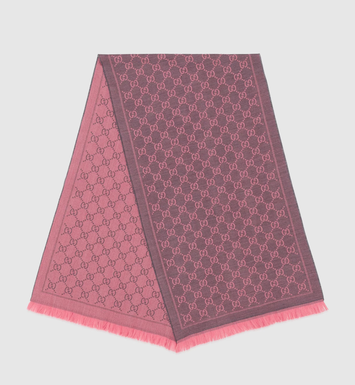 Gucci GG jacquard pattern knitted,gucci 1334833G200,Gucci fashion,Gucci,Gucci scarf discount,Gucci scarf online shop,Gucci on