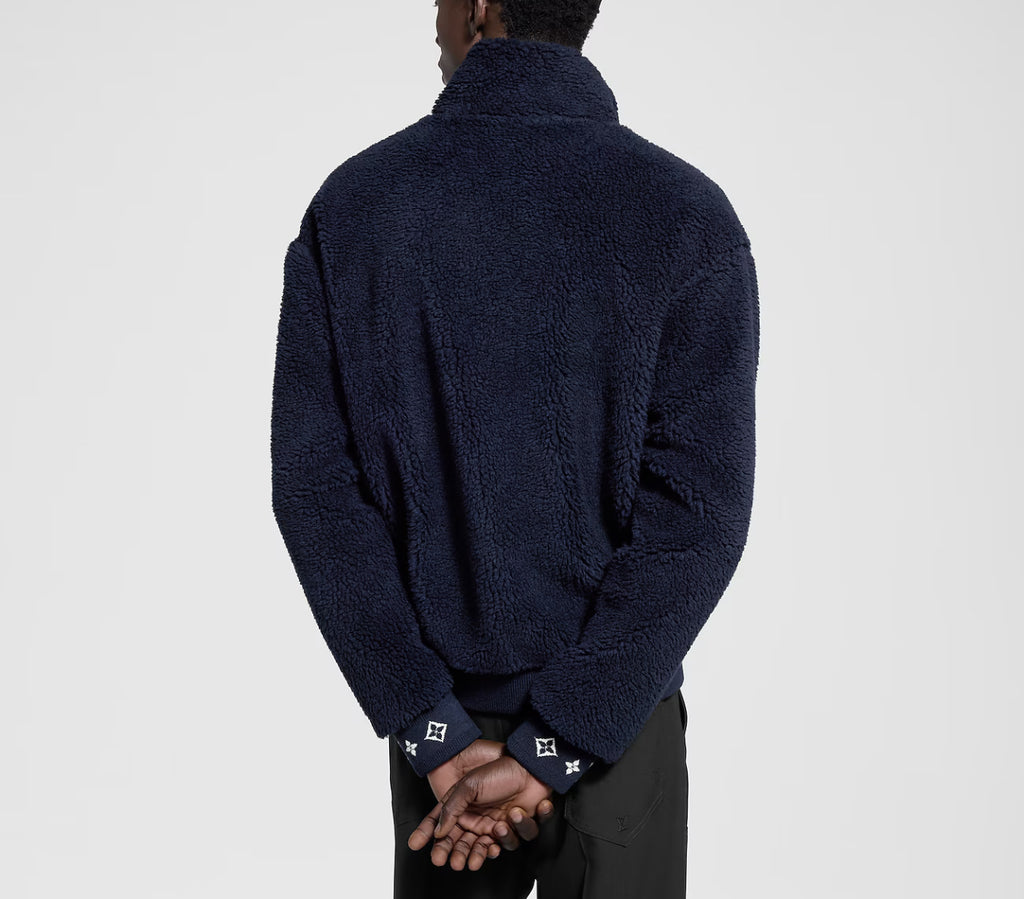 Winniemodo,Winnie modo,Louis Vuitton 1AGLXO,LV 1AGLXO,Louis Vuitton fleece blouson,LV fleece blouson,Louis Vuitton jacket,LV