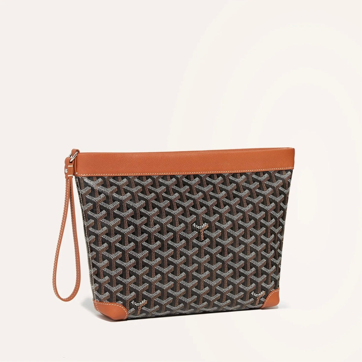 Winniemodo,Winniemodony,Goyard Conti Pouch black/tan,Goyard pouch black/tan,Goyard pouch sale,Goyard clutch black/tan,Goyard