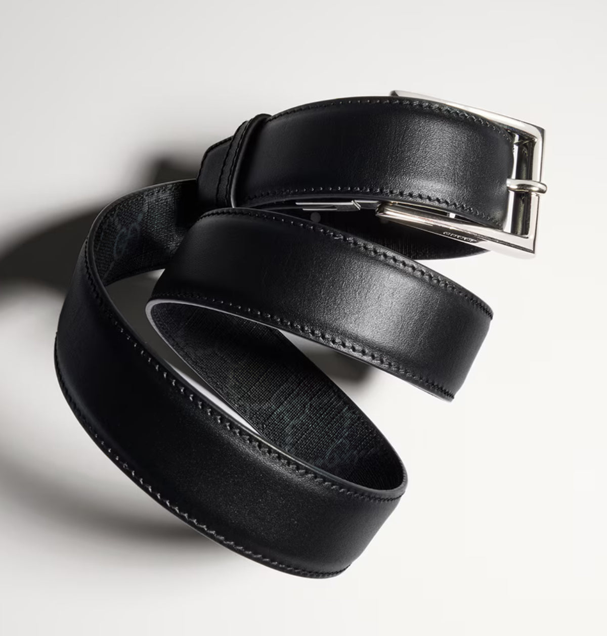 Gucci reversible belt with rectangular buckle