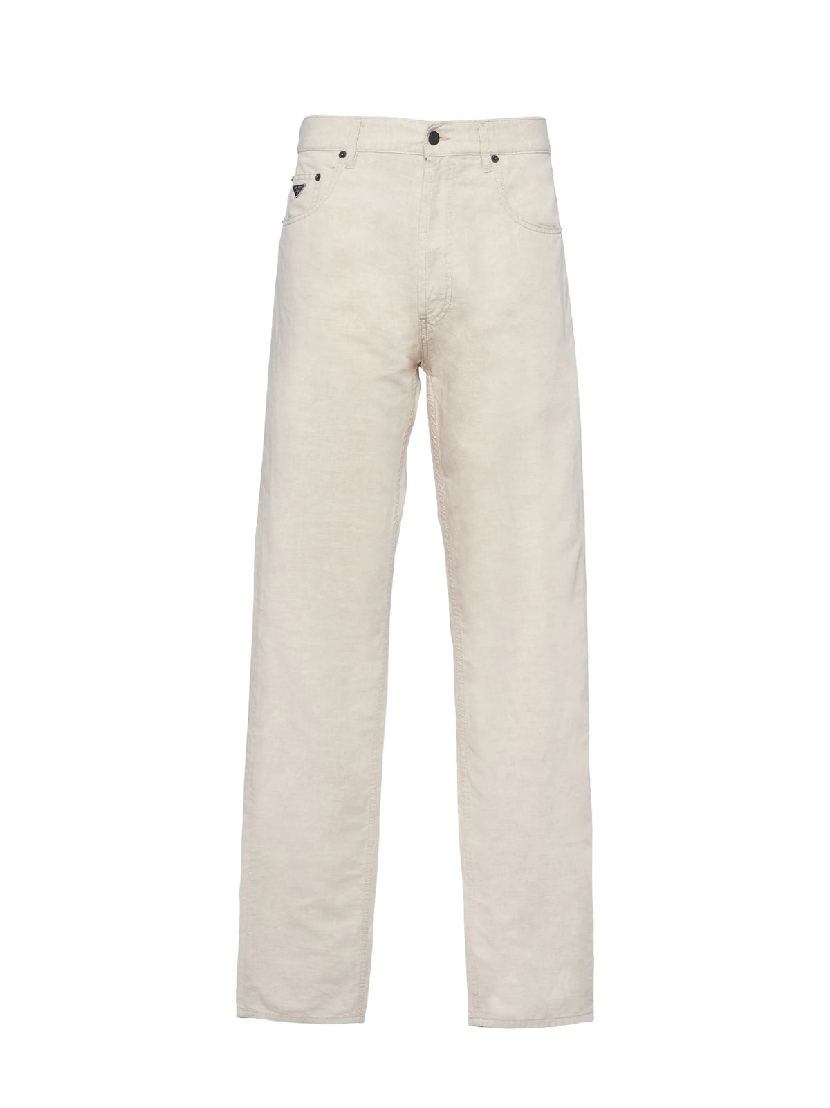 Prada GEP374SVMO14J2,Prada trousers,Prada trousers white,Prada trousers men beige,Prada white trousers mens,Prada trousers on