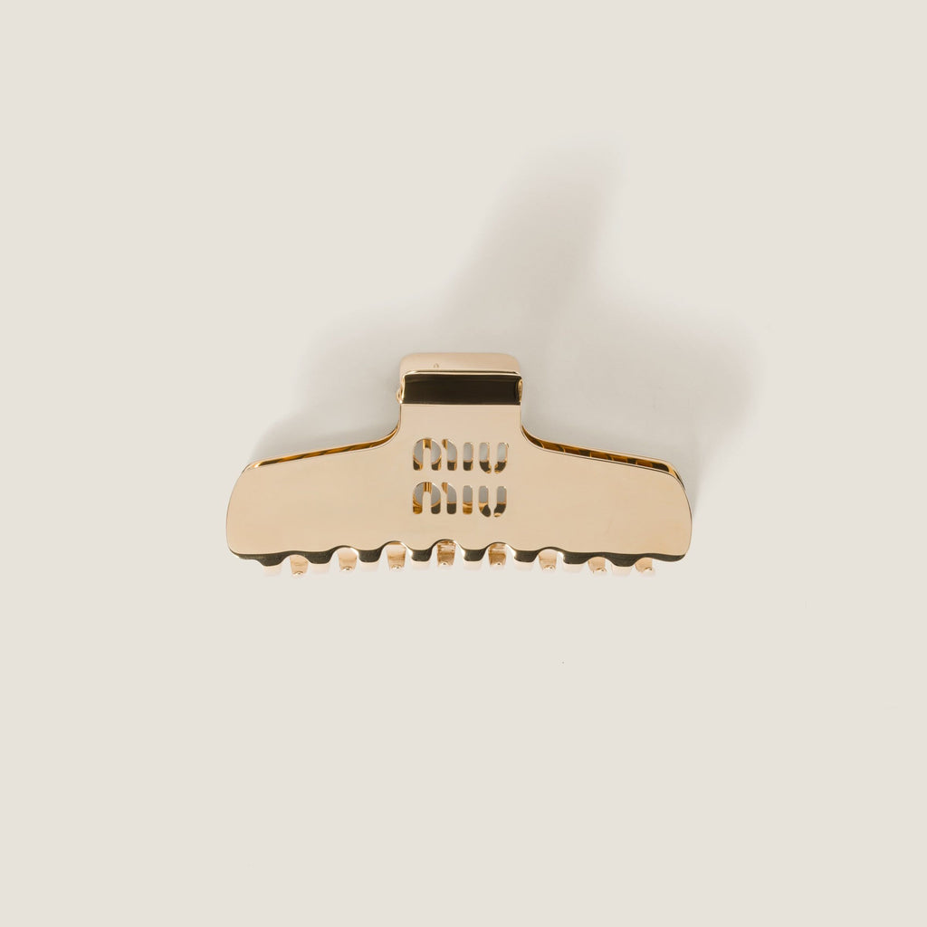 Winniemodo,Winnie modo,Miu Miu metal claw clip,Miu Miu hair clip,Miu Miu claw clip,Miu Miu hair clip sale,Miu Miu claw clip s