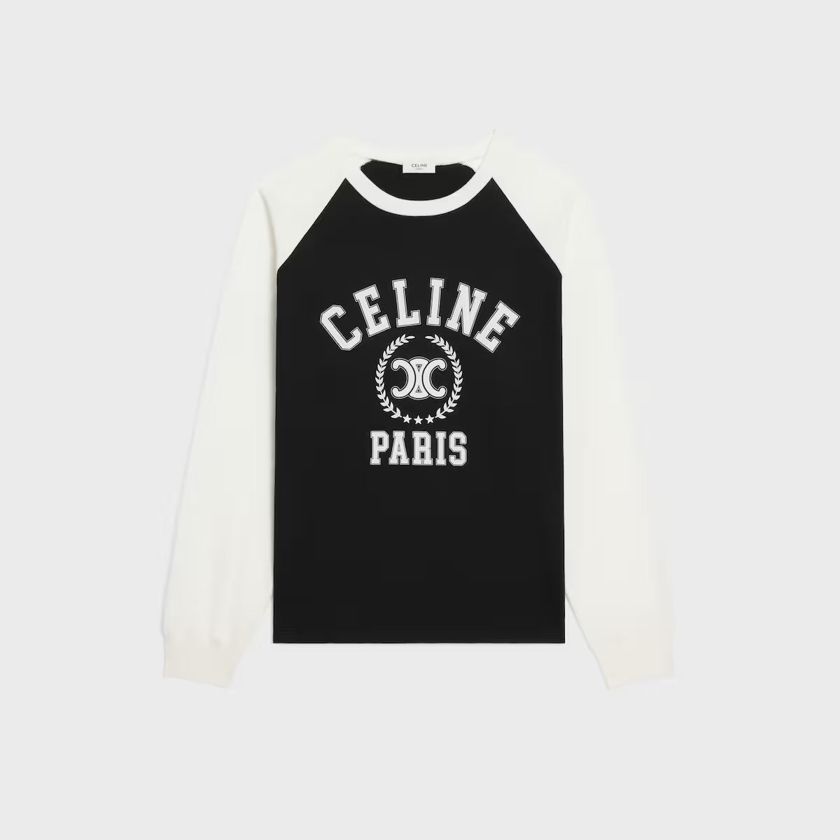 Celine RX09Y0I07.38OW,Celine loose T-shirt in cotton jersey,Celine triomphe Long sleeve t-shirt,Celine triomphe Long sleeve b