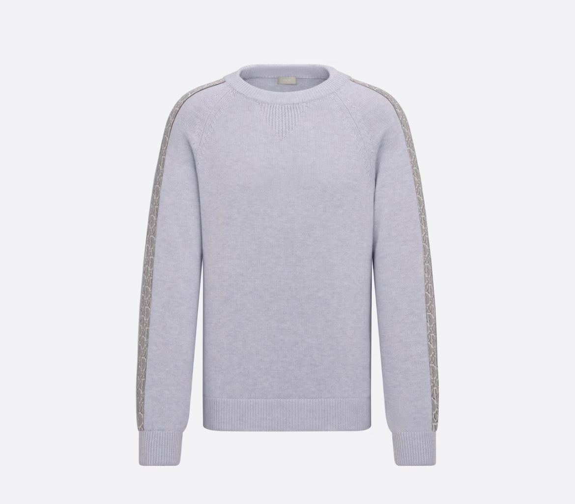 Dior sweater with Dior oblique inserts