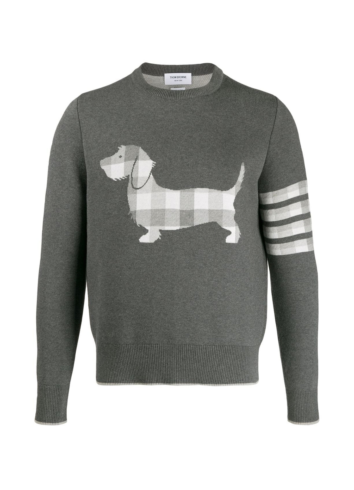 Thom Browne 4-bar Hector icon jumper