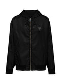 Prada UJL41BSOOO11JE,Prada reversible jacket,Prada zip up jacket,Prada black jacket,Prada jacket black mens,Prada triangle lo
