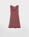Prada 23A23_16SY_F038I_S_OOO,Prada cotton mini dress,Prada red striped mini dress,Prada red mini dress,Prada mini dress,Prada