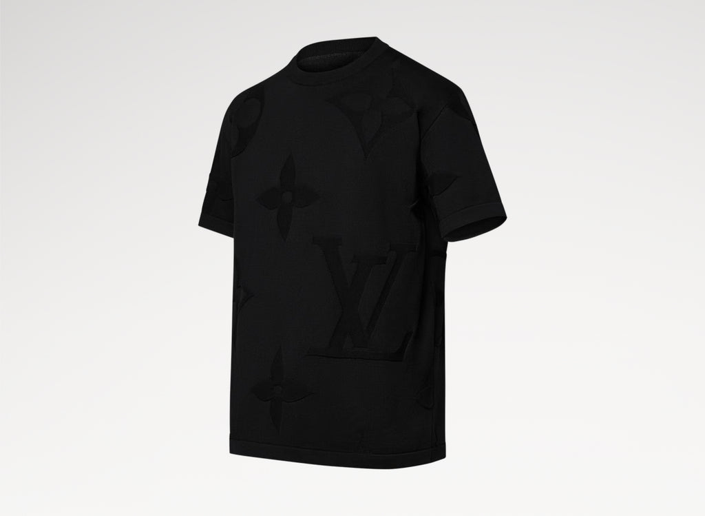 Louis Vuitton 1AFYEW,LV 1AFYEW,Louis Vuitton monogram short sleeved cotton crewneck,LV monogram short sleeved,Louis Vuitton b