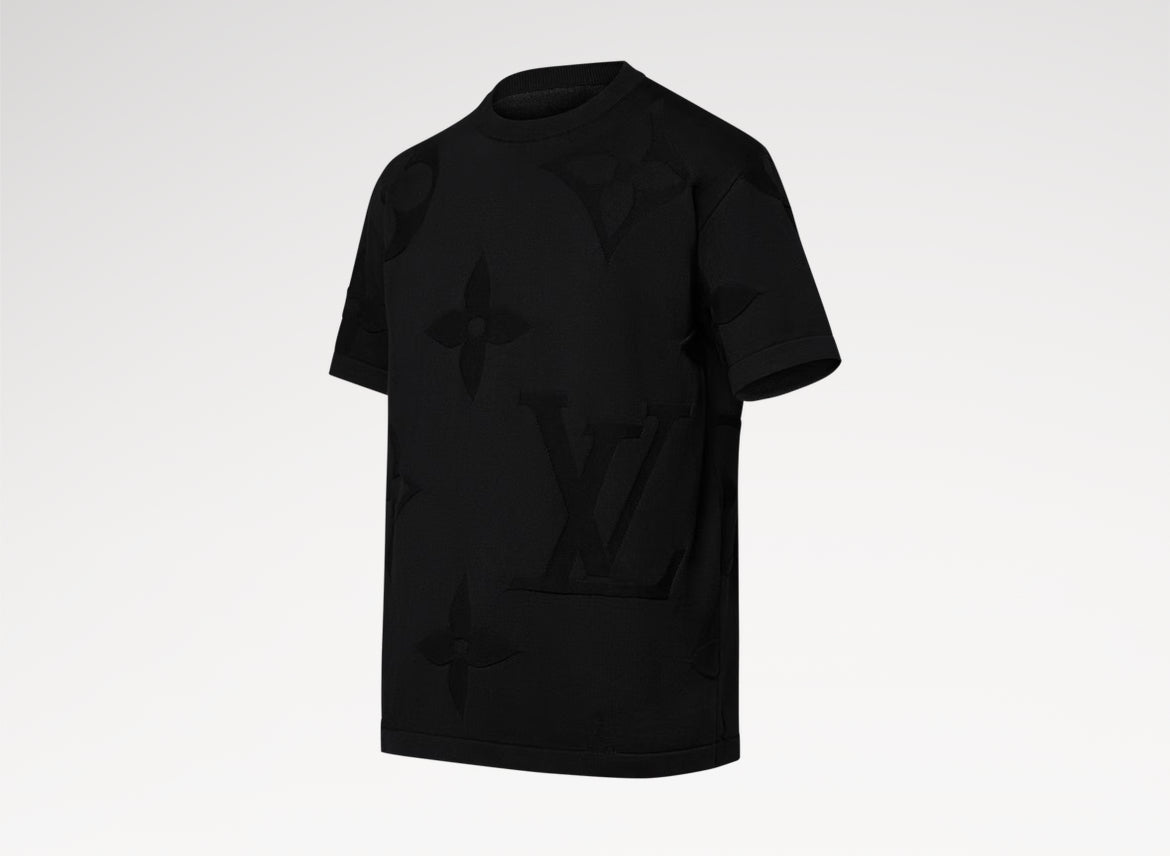 Louis Vuitton 1AFYEW,LV 1AFYEW,Louis Vuitton monogram short sleeved cotton crewneck,LV monogram short sleeved,Louis Vuitton b