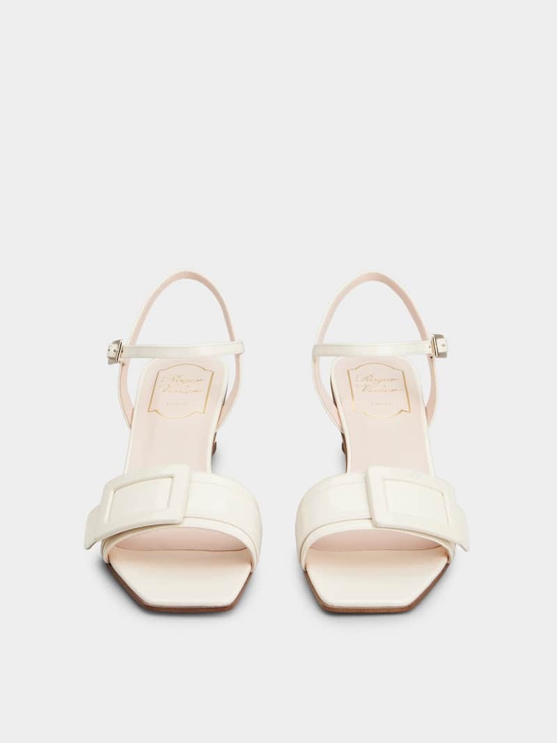 Winniemodo,Winniemodony,Roger Vivier sandals,RV sandals,Roger Vivier high heels,Rv chunky heels,Roger Vivier sandal white,RV