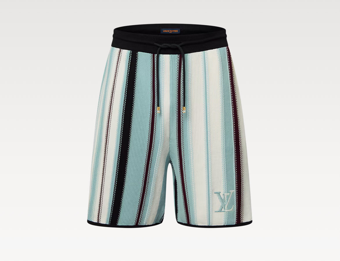 Louis Vuitton 1AHVOW,LV 1AHVOW,Louis Vuitton striped shorts,LV striped shorts,Louis Vuitton shorts mens,Louis Vuitton shorts