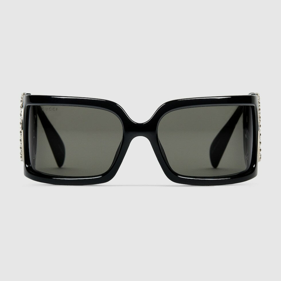Gucci GG1899S,Gucci rimless sunglasses,Gucci sunglasses GG1899S,Gucci square frame sunglasses black,Gucci sunglasses rectangu
