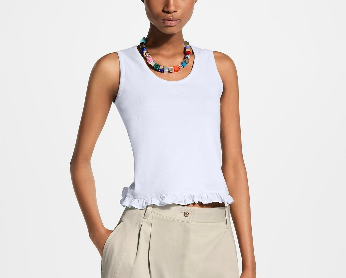 Winniemodo,Winniemodony,Louis Vuitton 1AKEPM,LV top,Louis Vuitton vest top,LV knitwear,Louis Vuitton vest sale,Louis Vuitton