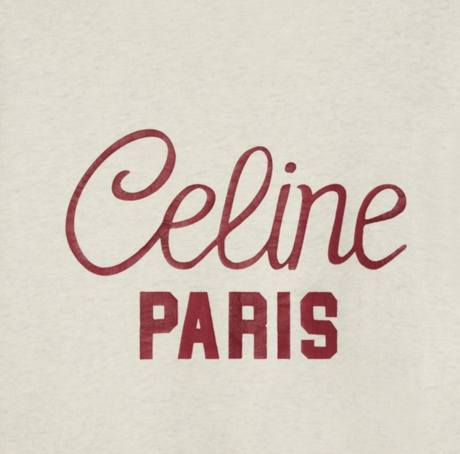 Celine sweatshirt in cotton fleece,celine online shop,celine sweatshirt outlet ,celine men's sweatshirt,celine 2Y87D649W.02LQ