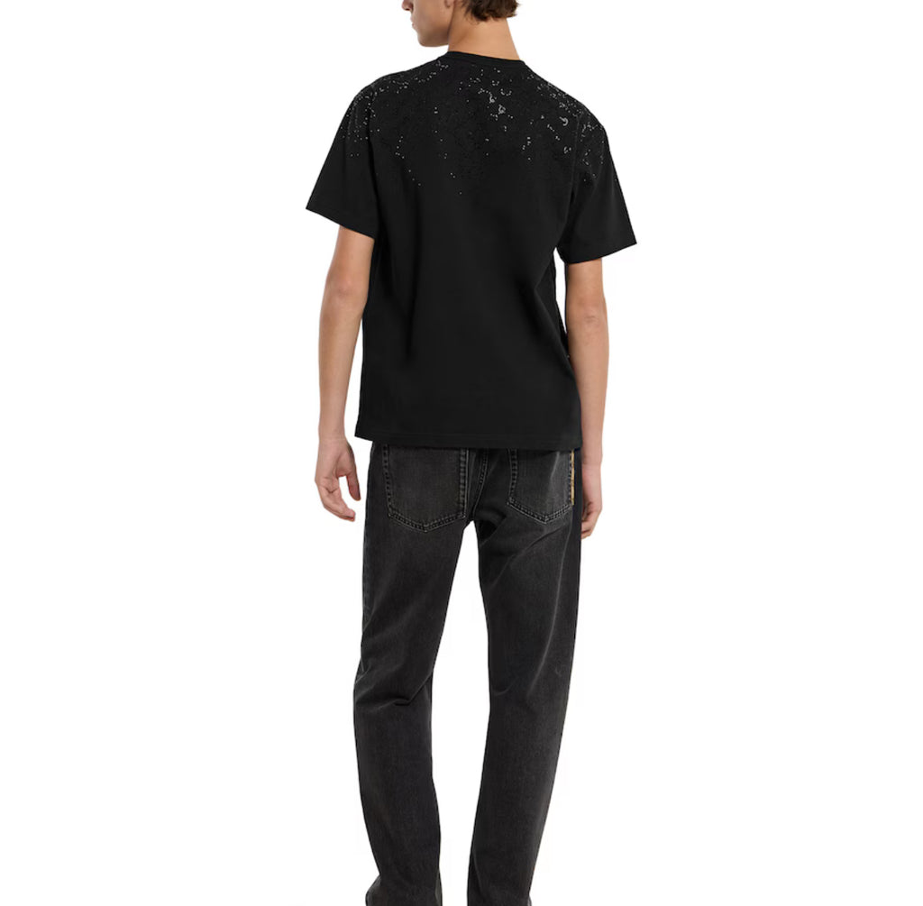 Winniemodo,Winniemodony,Gucci 854841 XJHRZ,Gucci T-shirt crystals,Gucci t-shirt men,Gucci t-shirt sale,Gucci t-shirt black cr
