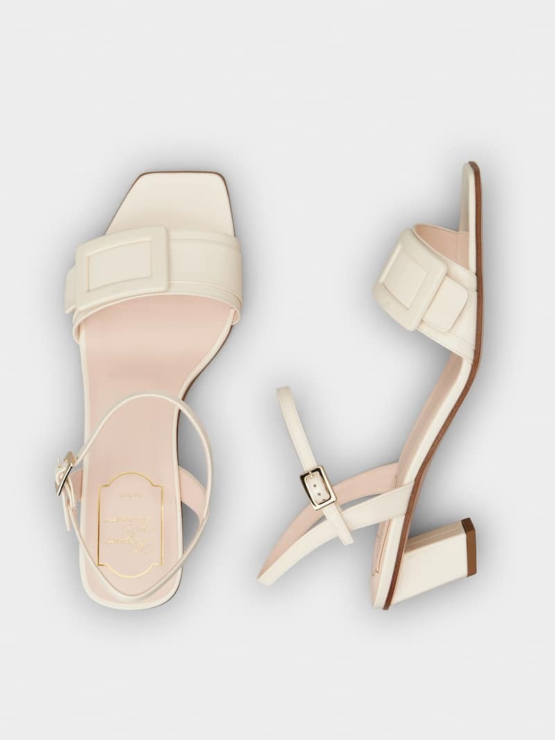 Winniemodo,Winniemodony,Roger Vivier sandals,RV sandals,Roger Vivier high heels,Rv chunky heels,Roger Vivier sandal white,RV