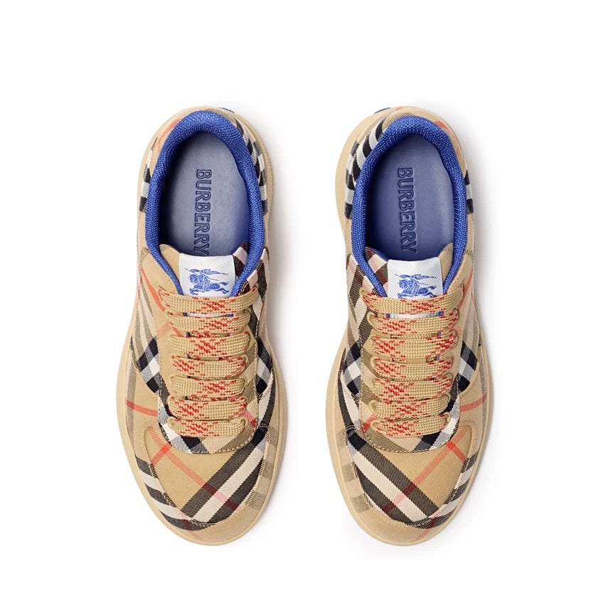 Burberry 80953721,Burberry Check Terrace Sneakers,Burberry checkered sneaker,Burberry check sneaker,Burberry men’s sneaker,Bu