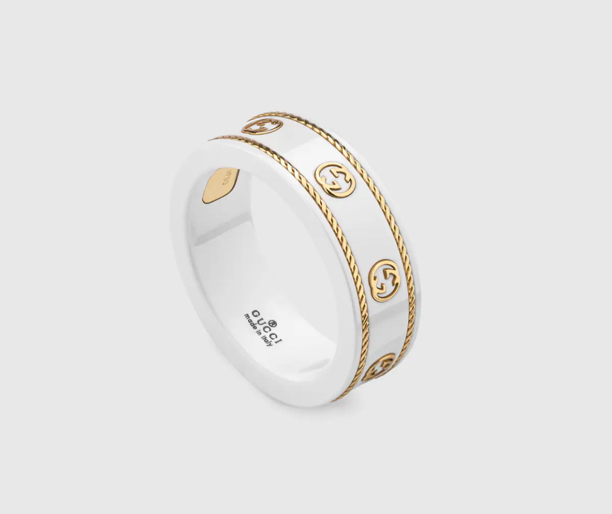 Winniemodo,Winniemodony,Gucci icon 18K ring with interlocking G,Gucci ring white,Gucci ring sale,Gucci ring women,Gucci ring
