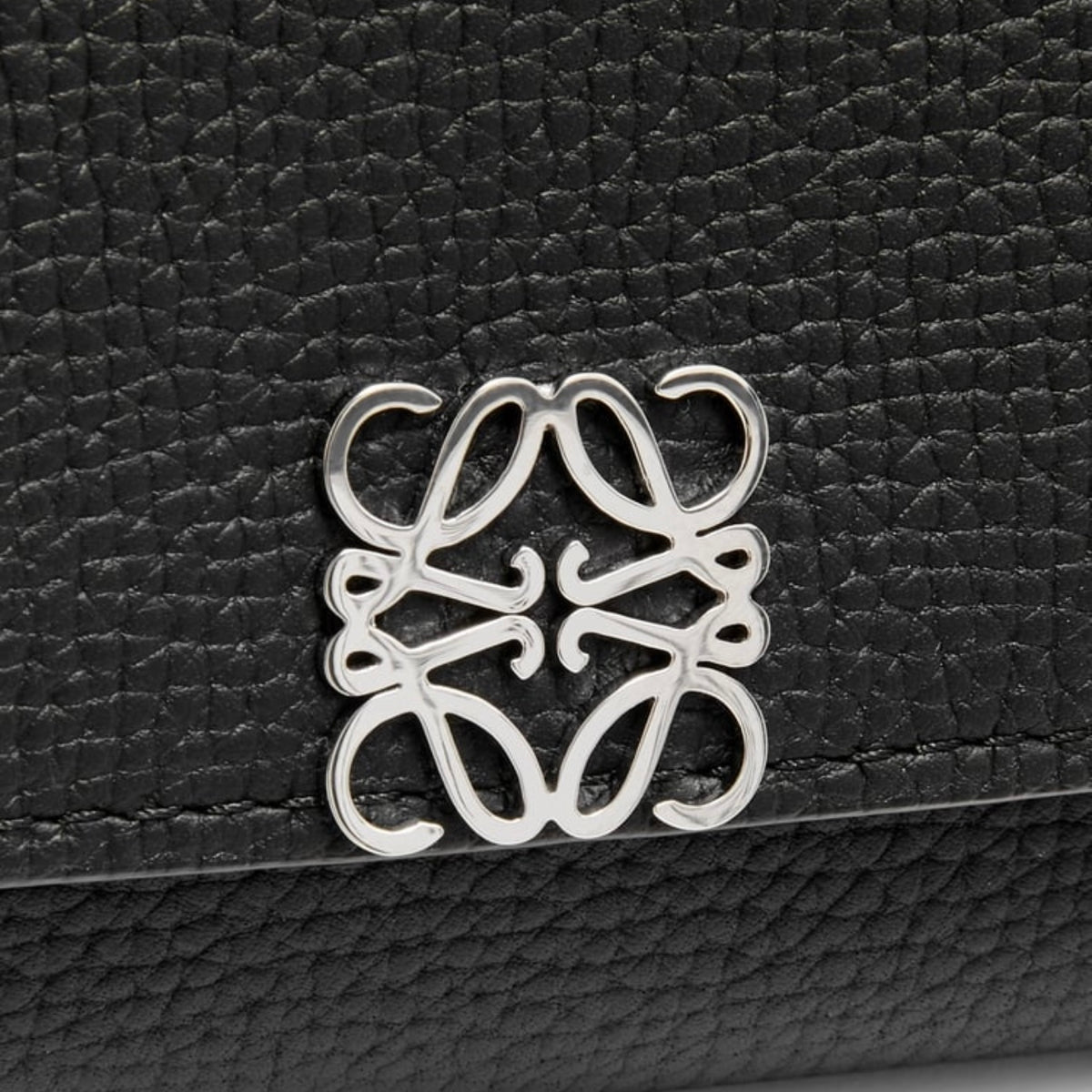Loewe Anagram black wallet,Loewe vertical black wallet,Loewe anagram small vertical wallet,Loewe black wallet,Loewe womens wa