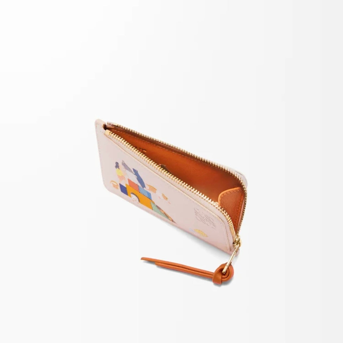Loewe nappa calfskin cardholder,Loewe suna fujita cardholder,Loewe suna fujita pink cardholder,Loewe suna fujita leather card