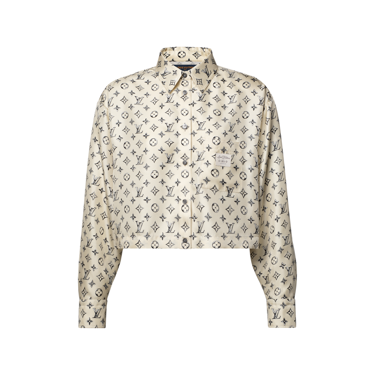 Winniemodo,Winniemodony,Louis Vuitton 1AKF4P,LV shirt,LV shirt women,Louis Vuitton shirt cream,LV womenswear discount online,