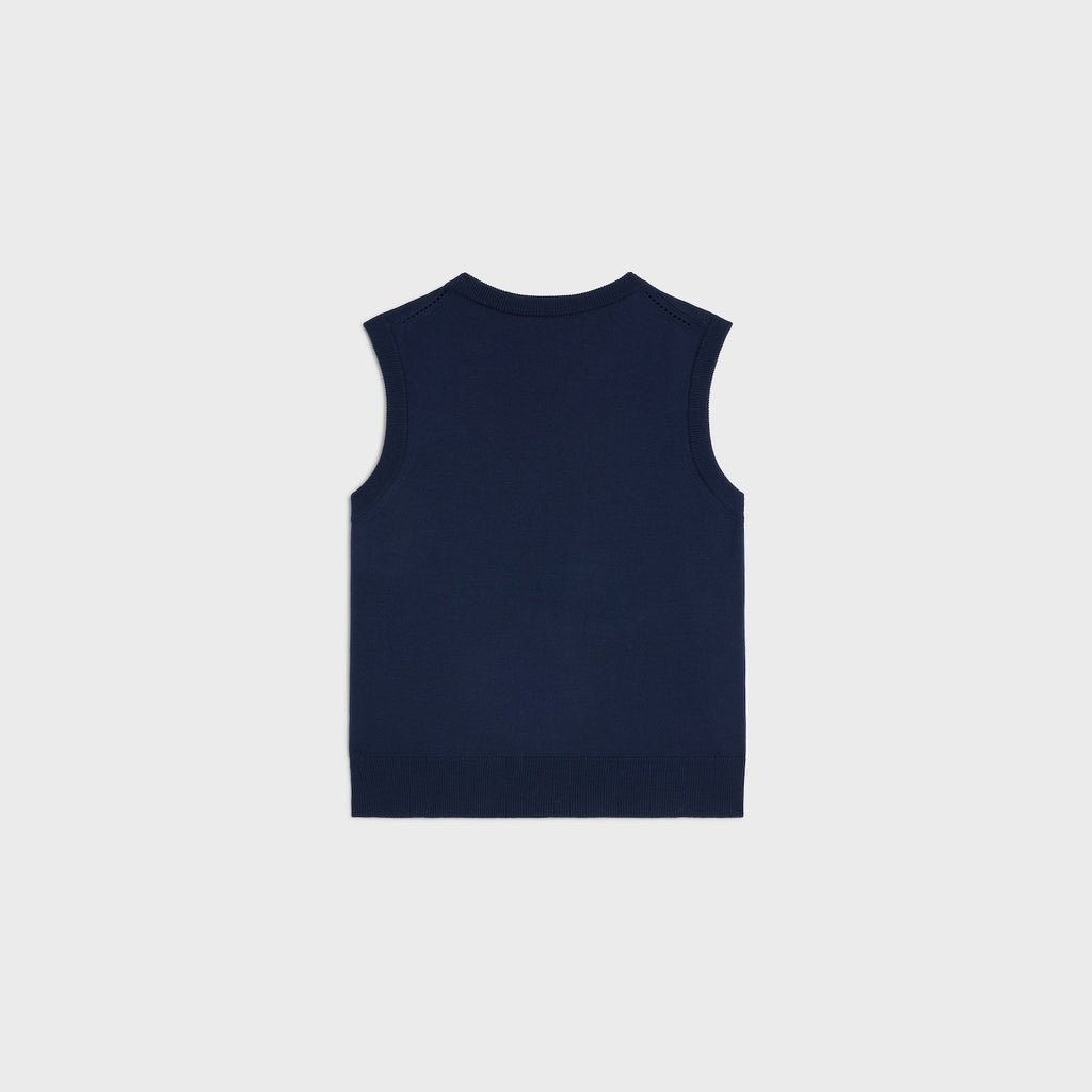 Winniemodo,Winniemodony,Celine RX0I70100.07DX,Celine vest,Celine vest top sale,Celine womens top,Celine knit vest,Celine knit