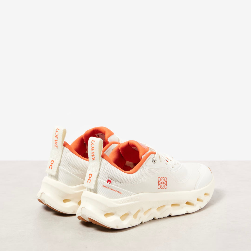 On x Loewe sneaker,On x loewe sneaker 2.0,On x Loewe sneaker white orange,On x Loewe cloudtilt,On x Loewe cloudtilt 2.0,On x