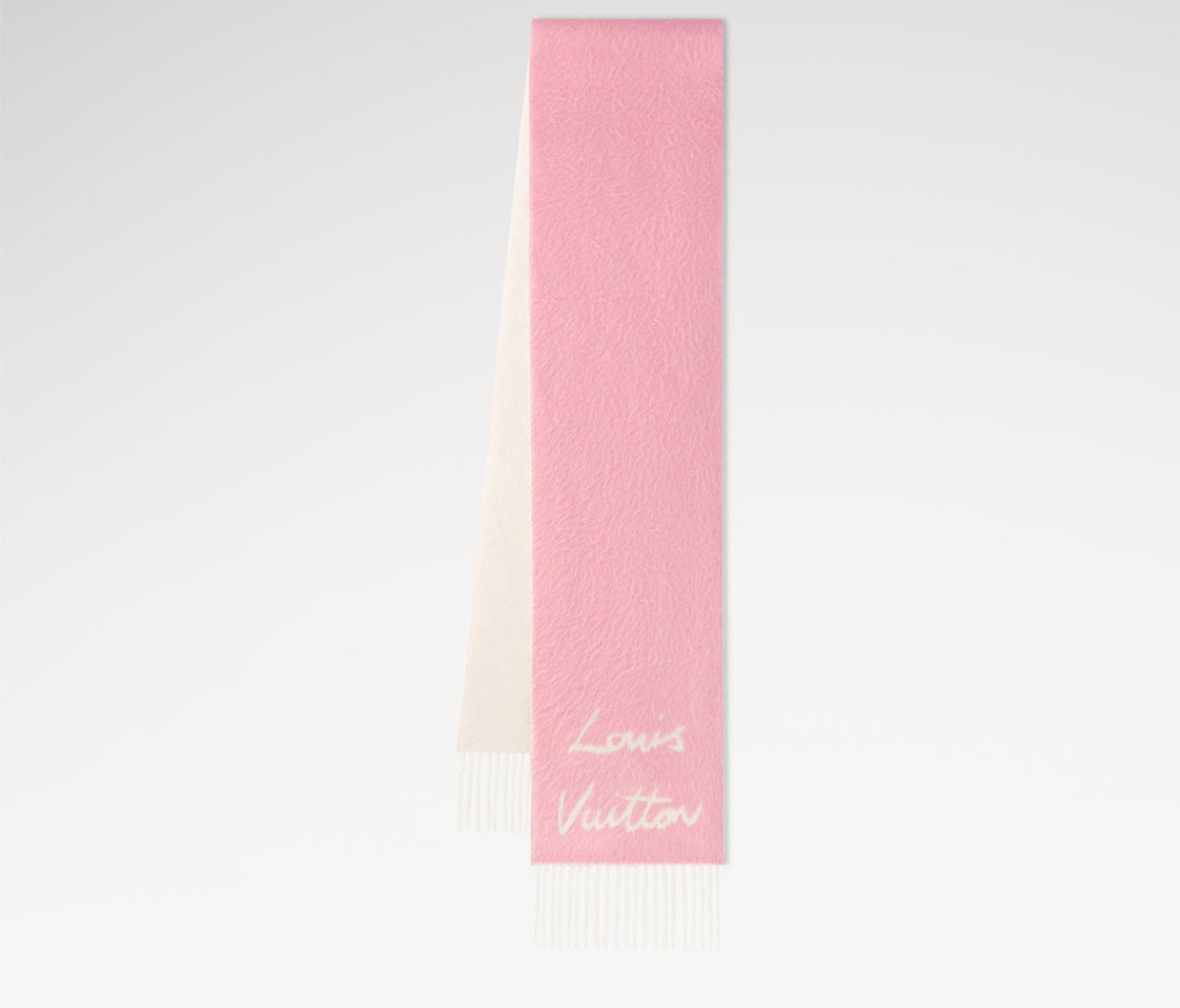 Winniemodo,Winniemodony,Louis Vuitton M94797,LV M94797,LV Fluffygram scarf,Louis Vuitton scarf pink,Louis Vuitton scarf women