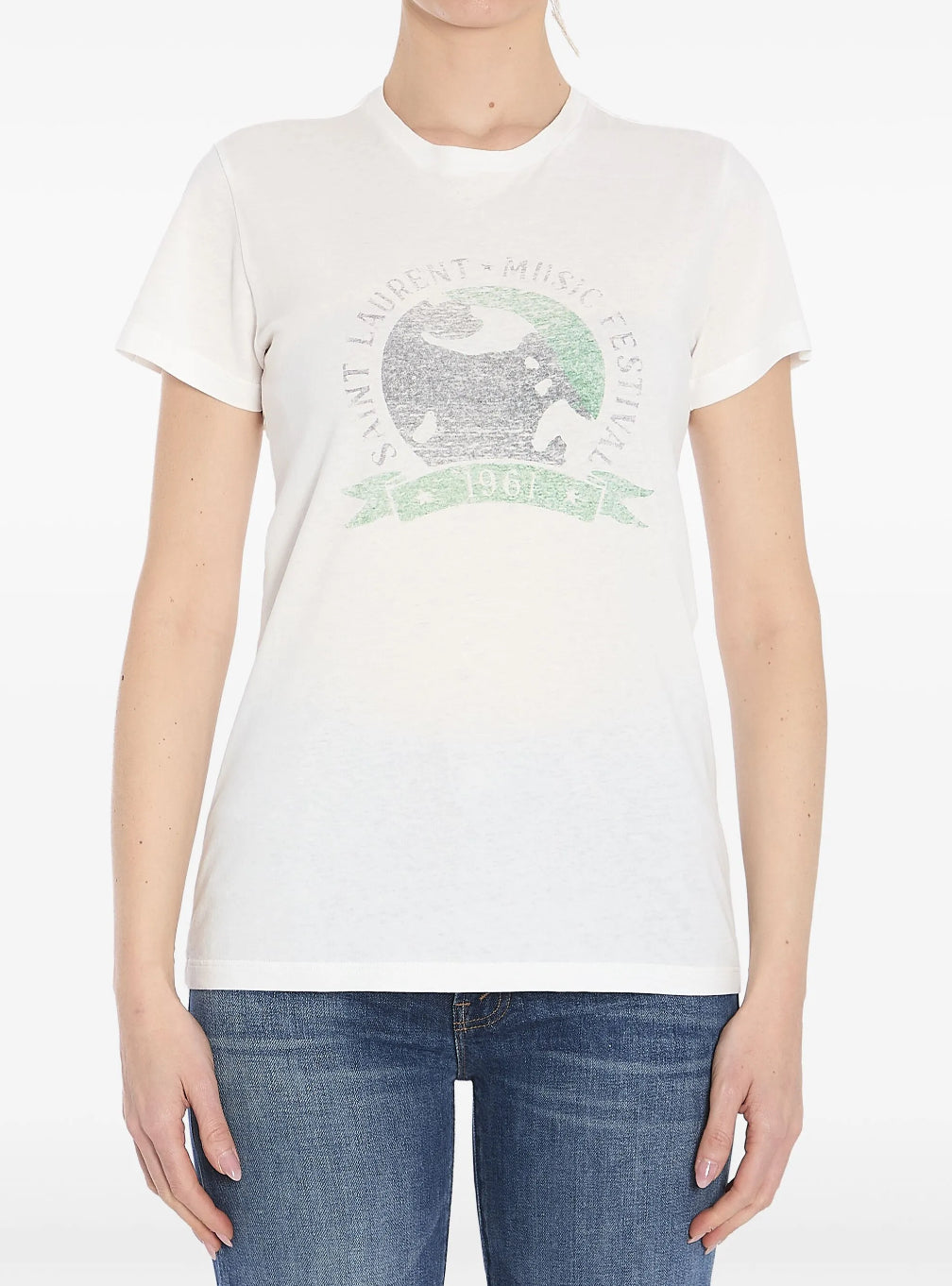 Winniemodo,Winniemodony,Saint Laurent 817047,YSL 817057,Saint Laurent Music Festival T-shirt,Ysl Music Festival T-shirt,Saint
