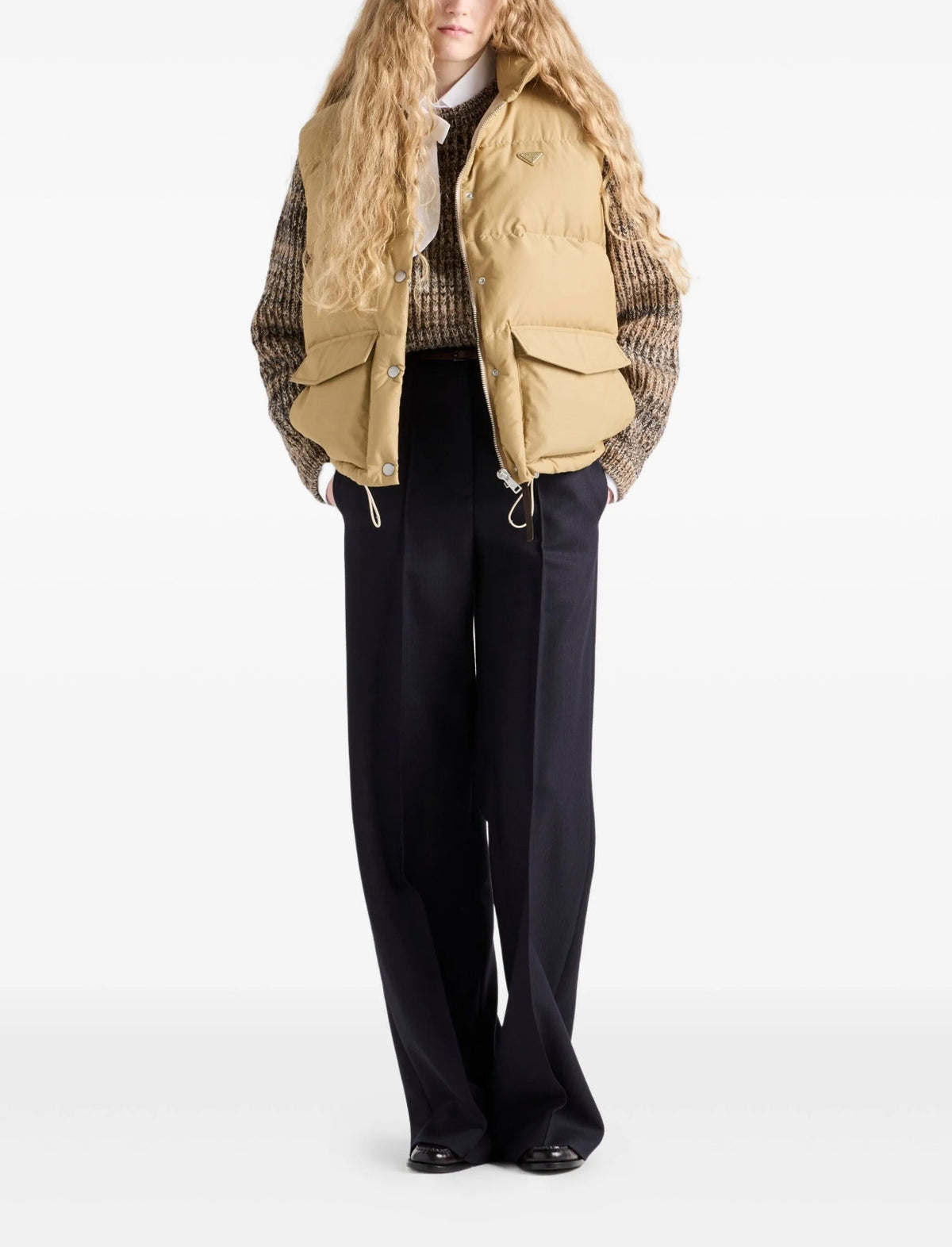 Winniemodo,Winnie modo,Prada 29A286,Prada down padded vest,Prada down vest,Prada down vest womens,Prada down vest yellow,Prad