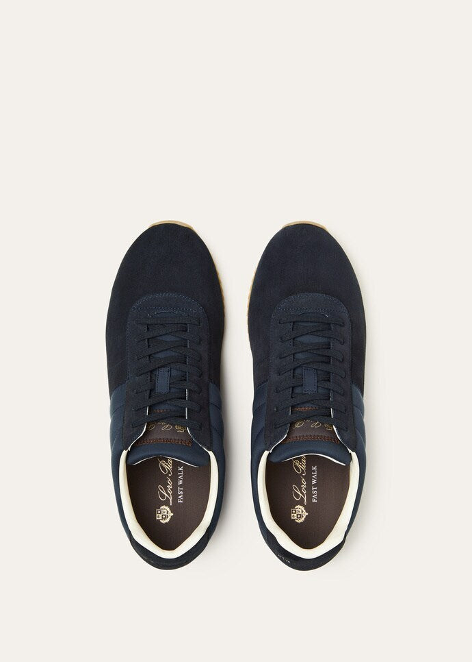 Winniemodo,Winniemodony,Loro Piana FSM0066,Loro Piana fast walk sneaker,Loro Piana navy sneakers sale,Loro Piana sneaker men