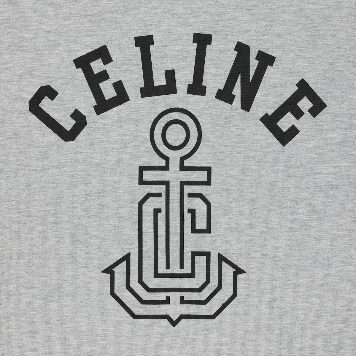 Celine RX071507Z.GAC3,Celine T-shirt jersey,Celine grey t-shirt,Celine grey womens t-shirt,Celine womens t-shirt,Celine women
