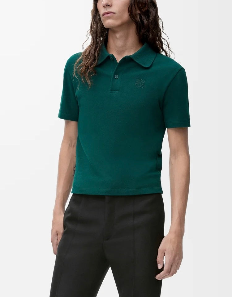 Loewe H526Y23X74,Loewe polo shirt, Loewe polo shirt mens,Loewe polo shirt green,Loewe polo shirt purple,Loewe mens polo shirt