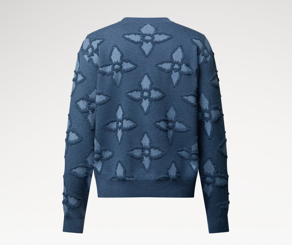 LV 1AGJRD,Louis Vuitton 1AGJRD,LV crewneck,Lv sweater,LV knitwear,LV pullover,LV cotton sweater,LV pullover mens,LV pullover