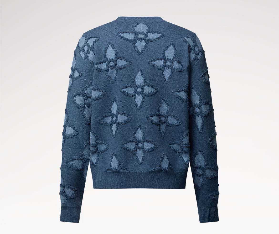 LV 1AGJRD,Louis Vuitton 1AGJRD,LV crewneck,Lv sweater,LV knitwear,LV pullover,LV cotton sweater,LV pullover mens,LV pullover