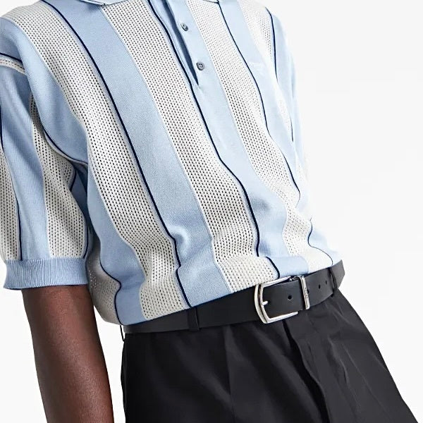 Prada Reversible leather belt,Prada Reversible belt,Prada Reversible black belt,Prada silver hardware belt black mens,Prada b