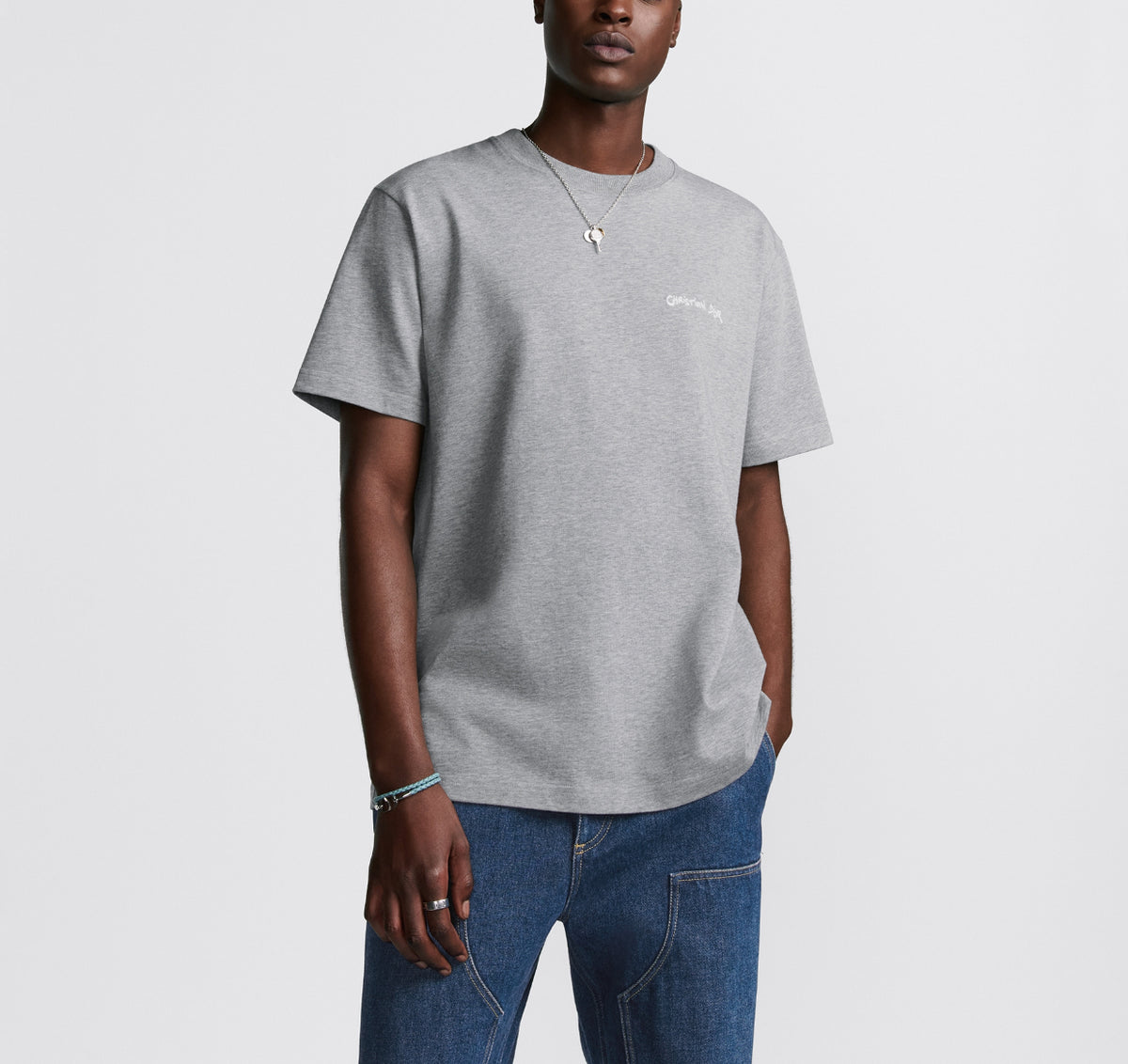 Dior relaxed fit T-shirt,Dior 443J696B0554, Dior T-Shirt,Dior T- Shirt mens,Dior T- Shirt authenticity,Dior T- shirt on sale,
