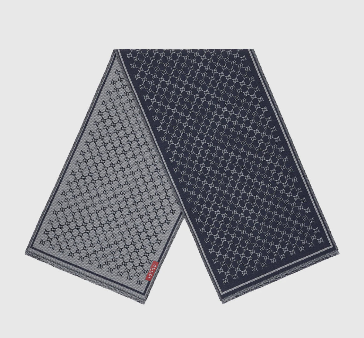 Winniemodo,Winnie modo,Gucci 836264 4G386,Gucci GG wool jacquard scarf,Gucci scarf,Gucci scarf sale,Gucci scarf blue,Gucci sc