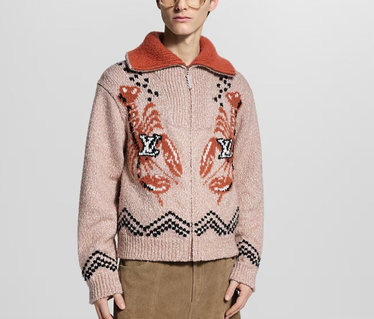 Winniemodo,Winnie modo,Louis Vuitton 1AIM56,LV 1AIM56,Louis Vuitton zip up blouson,LV zip up blouson,Louis Vuitton jacket,LV
