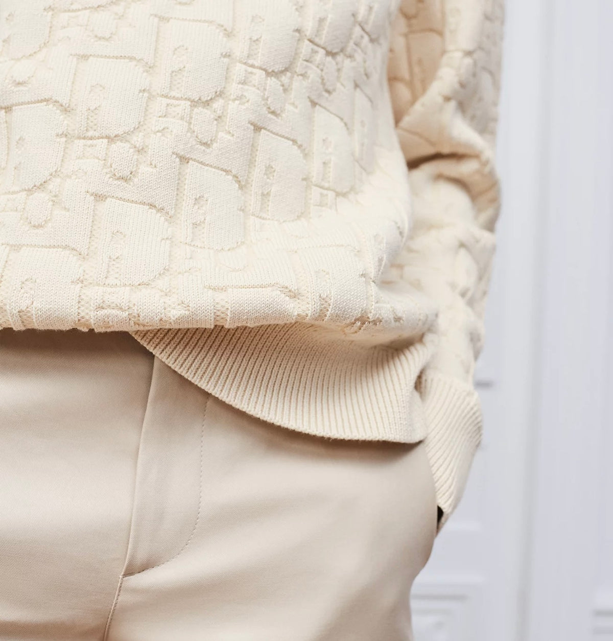 Winniemodo,Winniemodony,Dior 683M695A7044,Dior oblique sweater,Dior monogram sweater,Dior monogram sweater ivory,Dior monogra