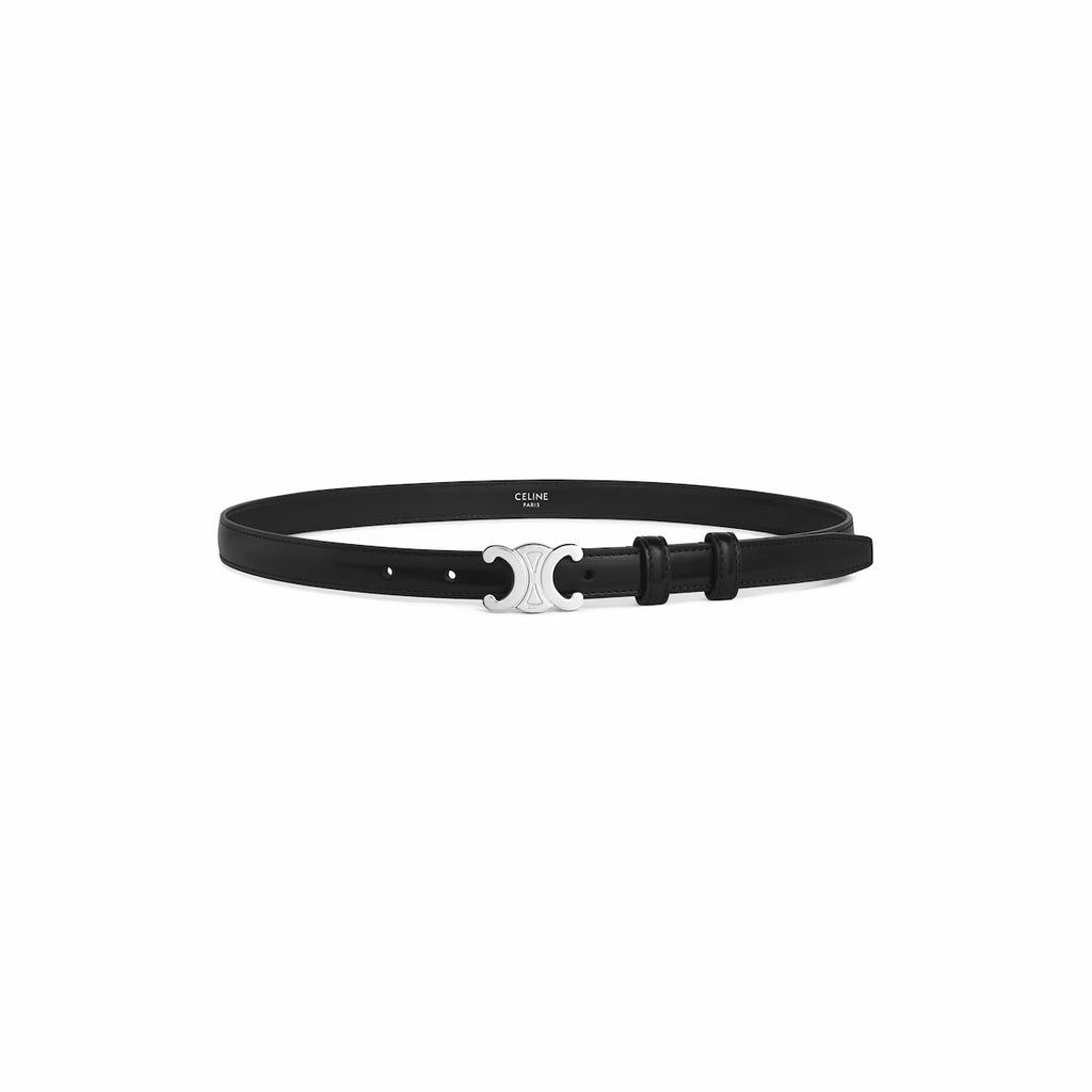 Celine 45AX63A01.38SI,Celine Small Triomphe Belt,Celine Triomphe Belt,Celine Triomphe black Belt,Celine black Belt,Celine bel