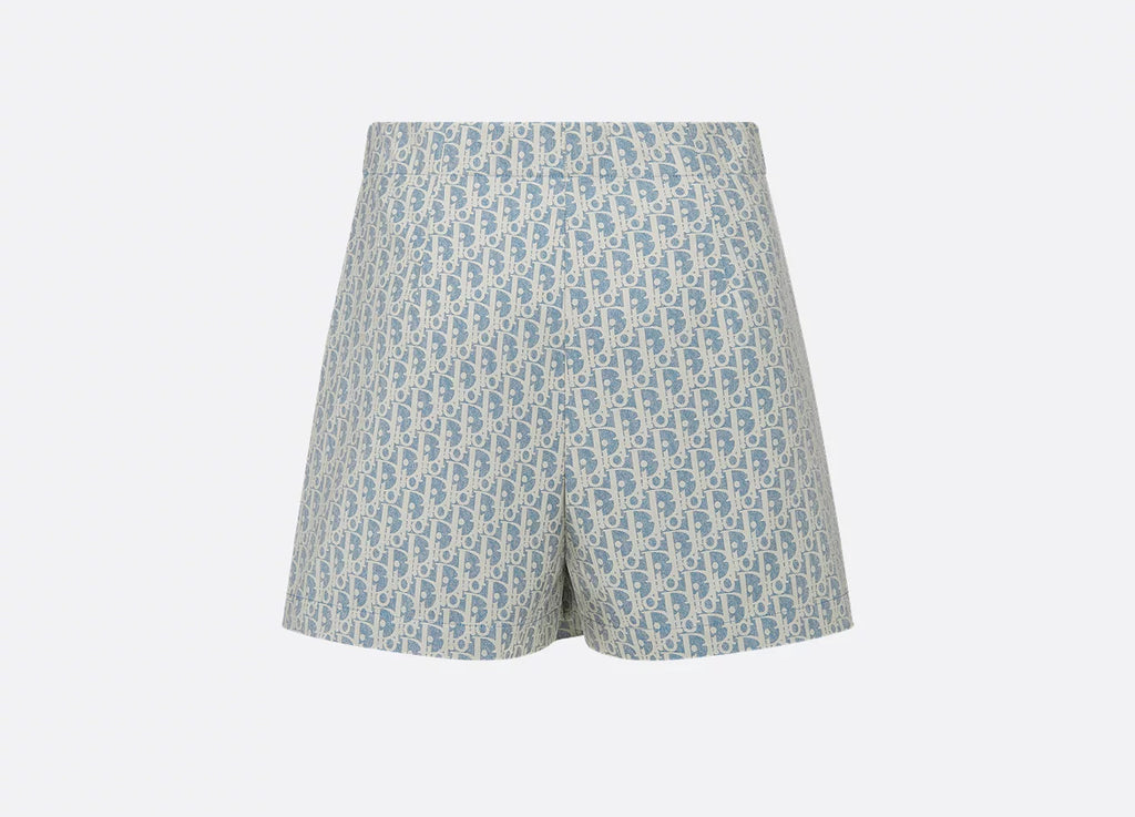 Dior 547P15A2570,Dior Diorivera skort,Dior Diorivera skirt,Dior monogram skirt,Dior monogram skort,Dior blue skort,Dior skort