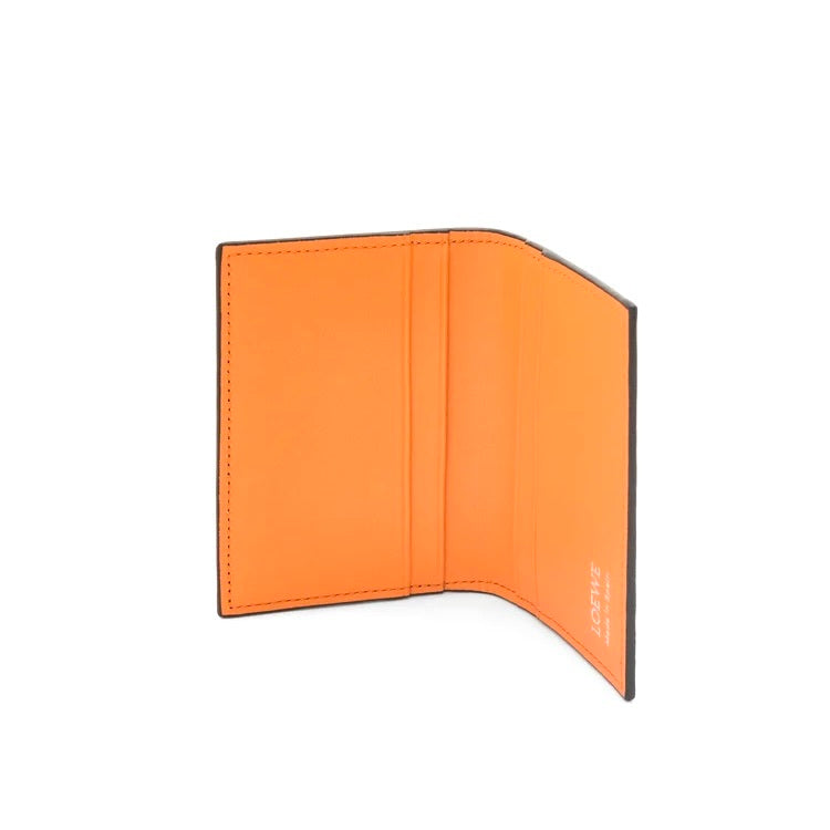 Loewe Slim bifold cardholder in shiny nappa calfskin,Loewe bifold card holder,Loewe men’s cardholder,Loewe black cardholder i