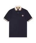 Gucci interlocking G cotton polo shirt,Gucci men's shirt,GUCCI 768641XJF47 ,Gucci outlet,GG,Gucci online shop,Gucci on sale,G