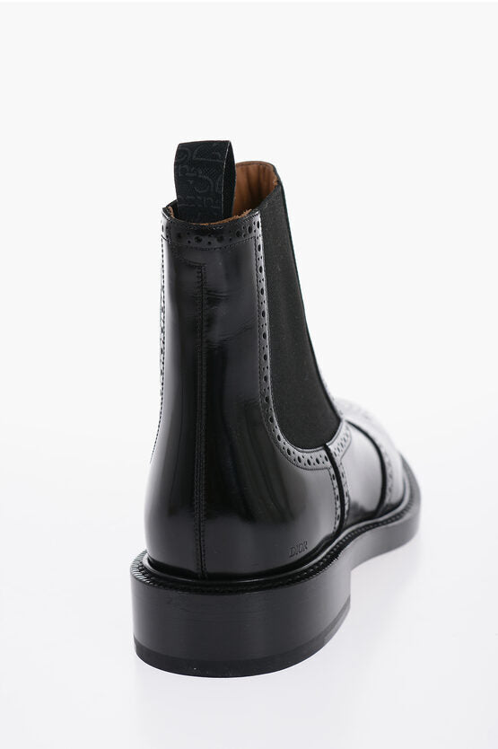 Winniemodo,Winnie modo,Dior leather chelsea boots brogues details.Dior chelsea boots,Dior boots,Dior boots mens,Dior boots me