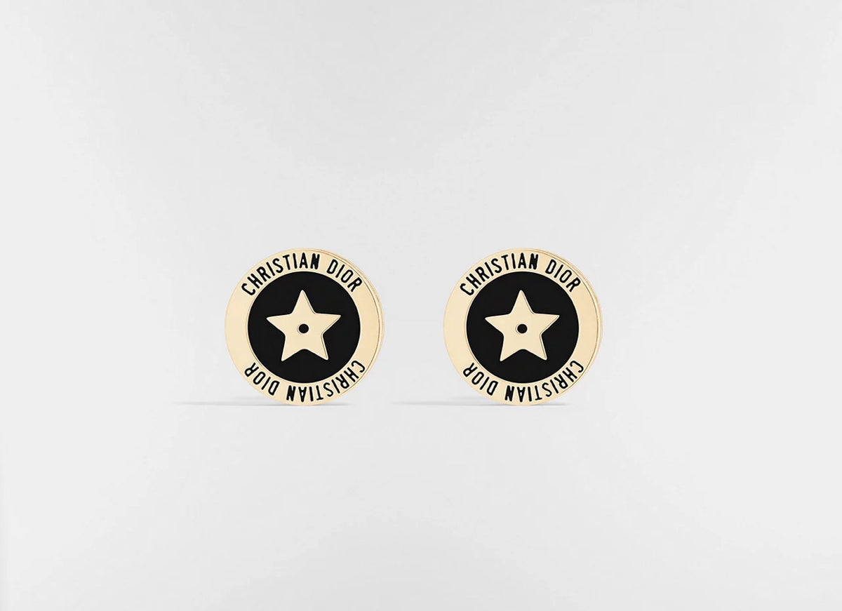 Winniemodo,Winniemodony,Dior E4343WOMLQ,Dior Night code earrings sale,Dior stud earrings,Dior stud black,Dior stud black sale